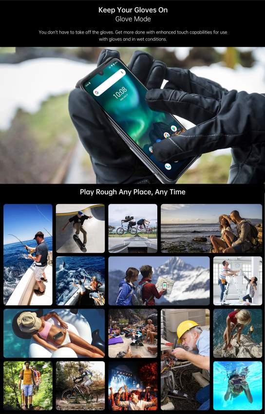 UMIDIGI BISON SHOCKPROOF,WATERPROOF RAM 6 GB ROM128GB 48MP  - 6 - Android Phones  on Aster Vender