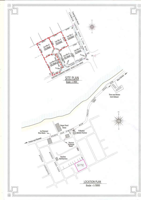 3 plots of land for sale in Trou aux Biches - 5 - Land  on Aster Vender