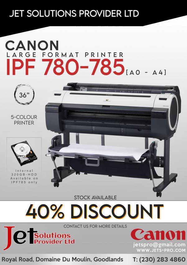 Canon imagePROGRAF iPF780 - iPF785 - 0 - Inkjet printer  on Aster Vender