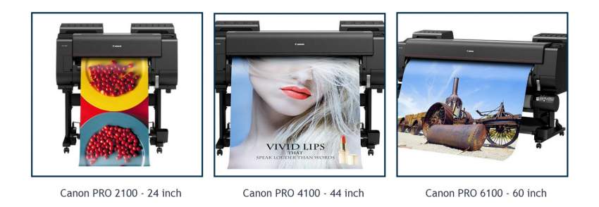 Canon imagePROGRAF Pro series at AsterVender