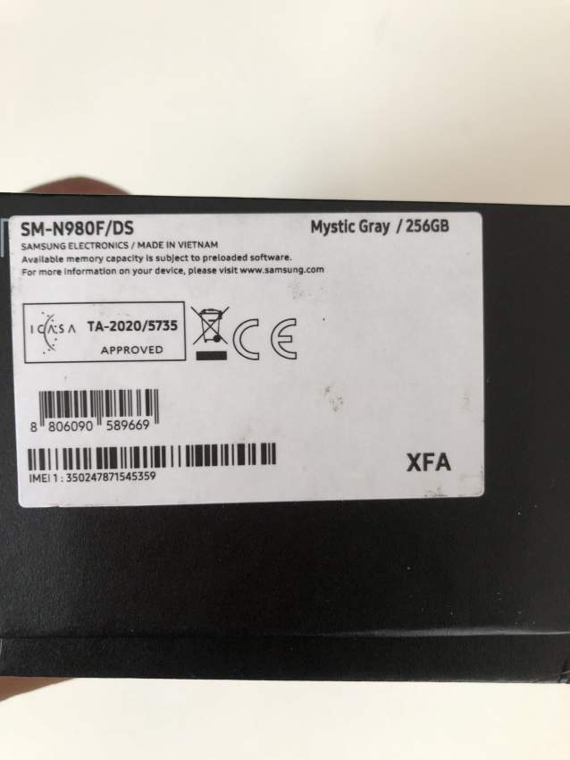 Samsung Note20  - 0 - Galaxy Note  on Aster Vender