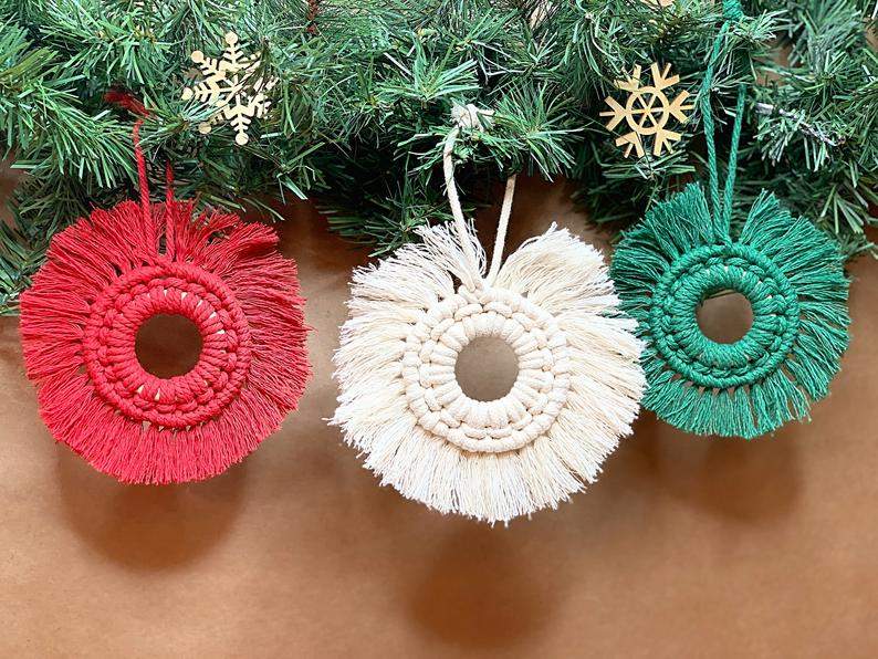 Macrame Christmas Ornaments  - 0 - Other Crafts  on Aster Vender