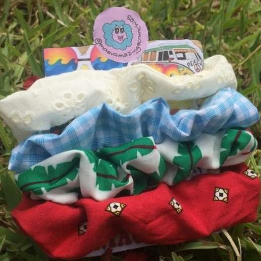 Pack of 4 summer scrunchies - 0 - Other Crafts  on Aster Vender