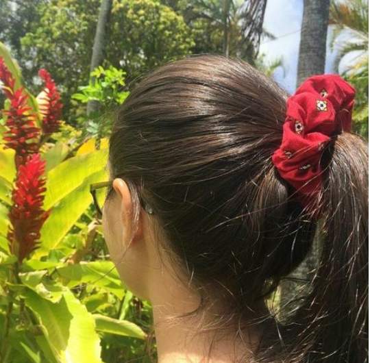 Pack of 2 summer scrunchies - 2 - Handmade  on Aster Vender