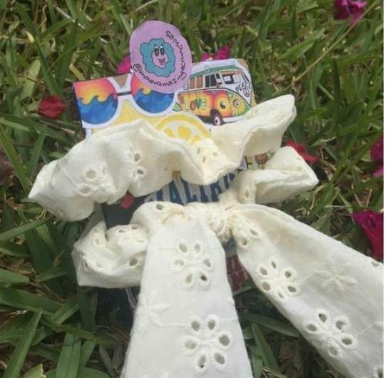 Pack of 2 summer scrunchies - 0 - Handmade  on Aster Vender