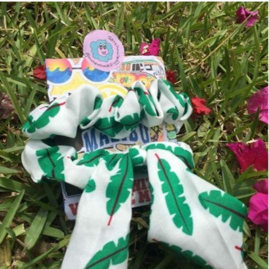 Pack of 2 summer scrunchies - 1 - Handmade  on Aster Vender