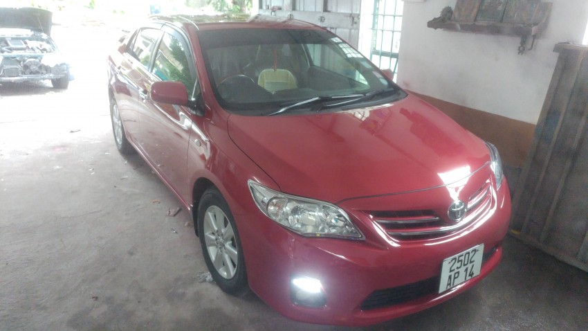 Toyota Corolla April 2014 (Japanese) - 1 - Family Cars  on Aster Vender