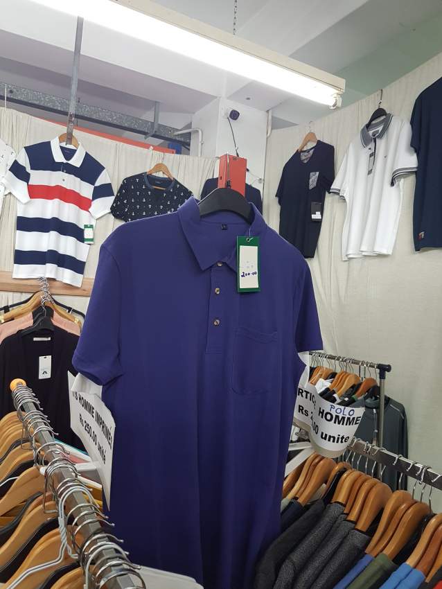 Man's Polos - price range from Rs 150 to Rs 350 - DESTOCKAGE - 4 - Polo Shirts (Men)  on Aster Vender