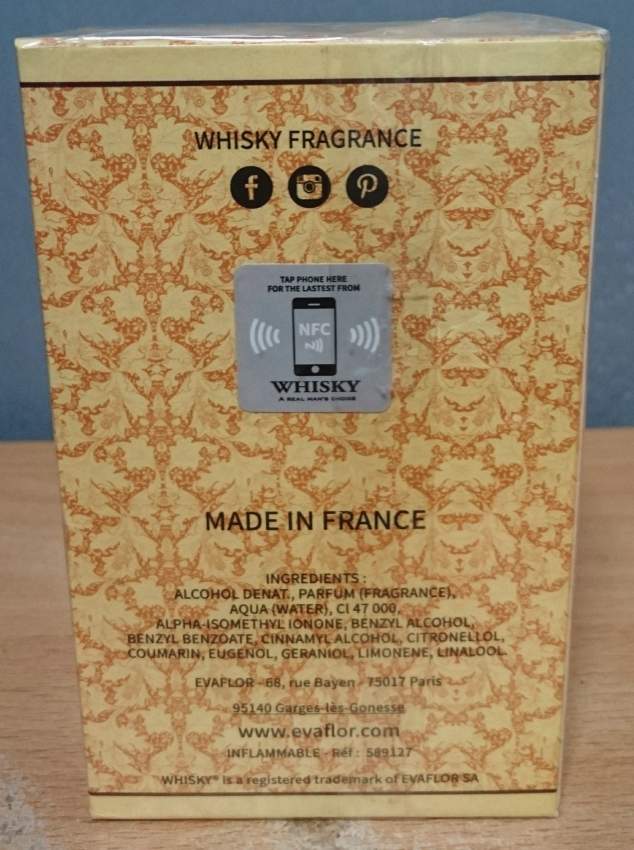 PERFUME - EVAFLOR - WHISKY - 1 - Eau de Toilette  on Aster Vender