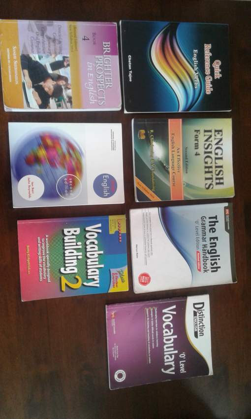 ENGLISH BOOK on Aster Vender