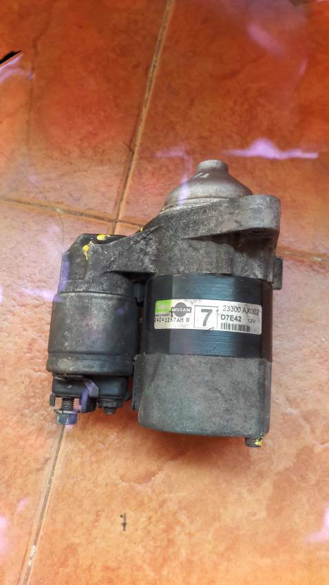 Starter for Nissan March AK12 - 1 - Spare Parts  on Aster Vender