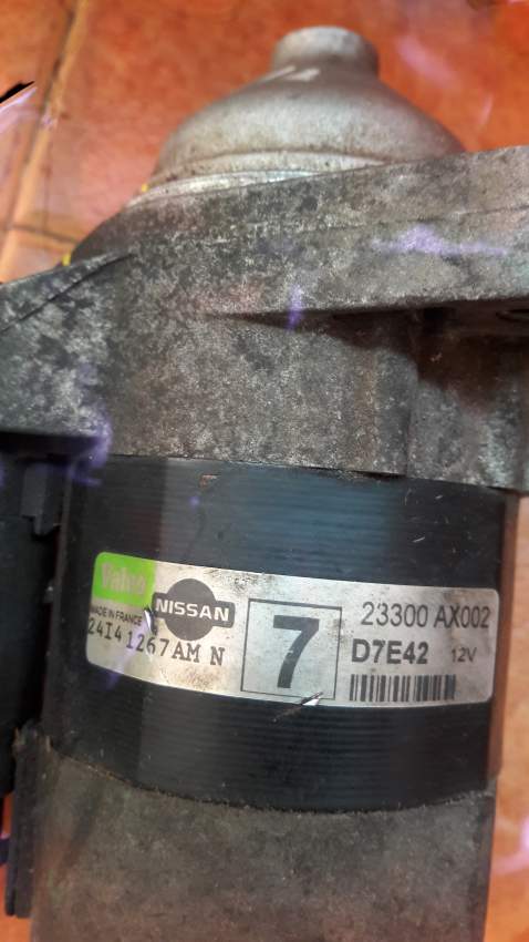 Starter for Nissan March AK12 - 2 - Spare Parts  on Aster Vender