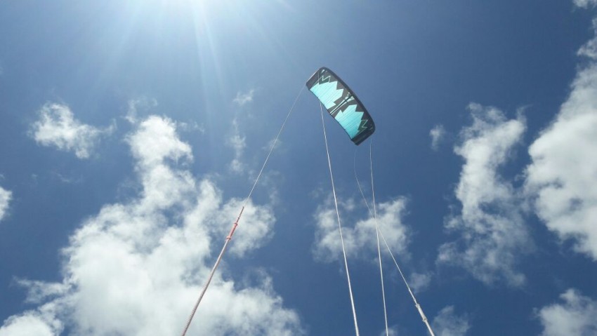 Kite sail 9m freestyke with bar - 0 - Water sports  on Aster Vender