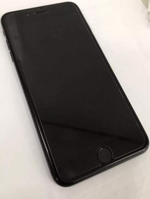 Iphone 7+ Black with two Silicon Apple Brand Pouch - 3 - iPhones  on Aster Vender
