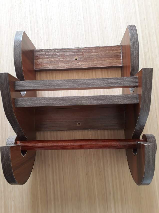 Tissue paper holder with shelve - 0 - Cotton Buds & Tissues  on Aster Vender