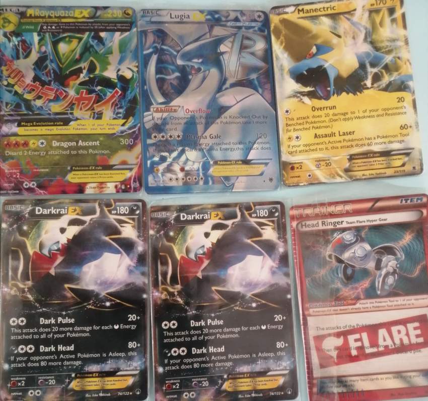 Rare pokémon cards  - 0 - Card games  on Aster Vender