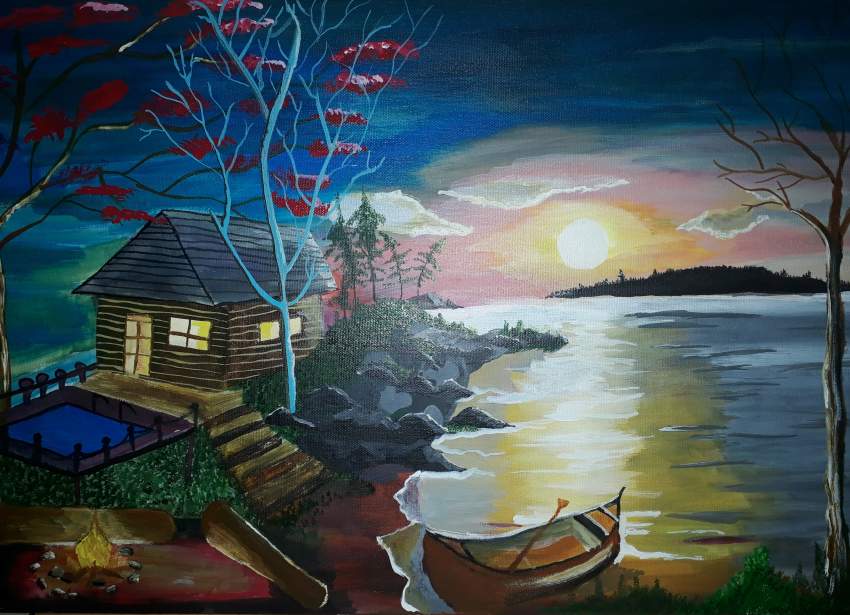 Pied dans l'eau - 0 - Paintings  on Aster Vender