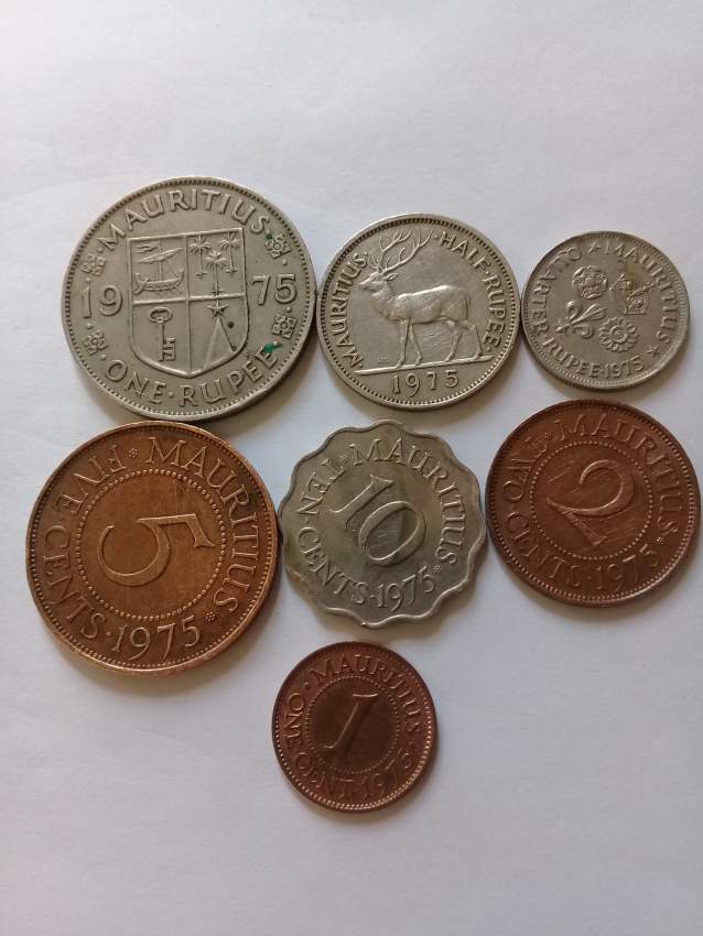 Complete set of colonial coins 1975 - 0 - Coins  on Aster Vender