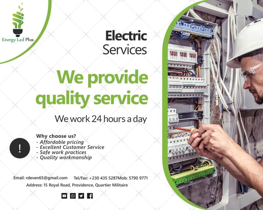 Electrical services  - 1 - Other services  on Aster Vender