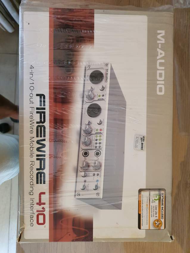 Home Studio External Soundcard (Fire Wire) for Mac & Pc - 4 - Other Studio Equipment  on Aster Vender