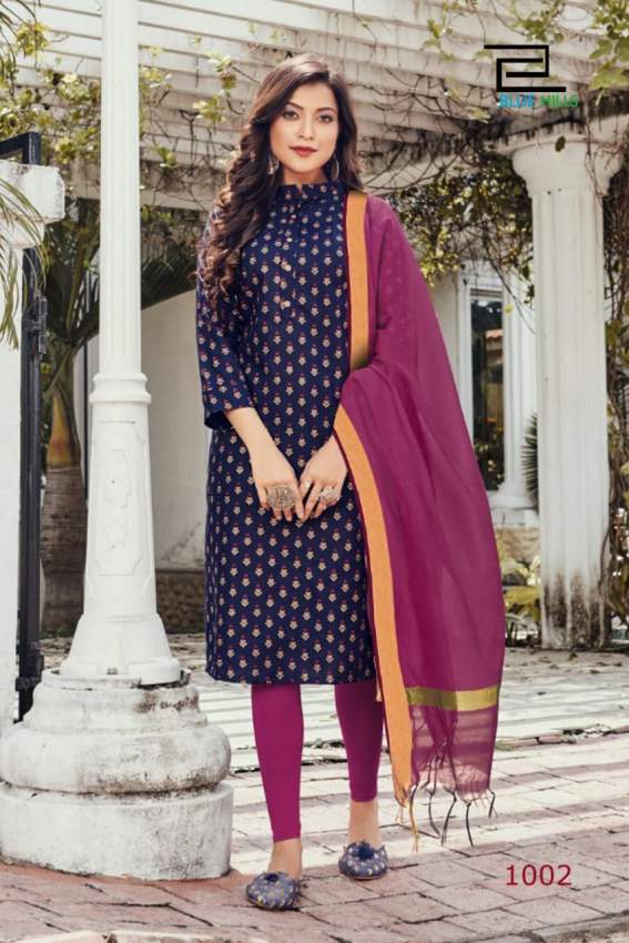 Kurti + Pant +Dupatta (Available in 3 colors) - 0 - Kurti  on Aster Vender