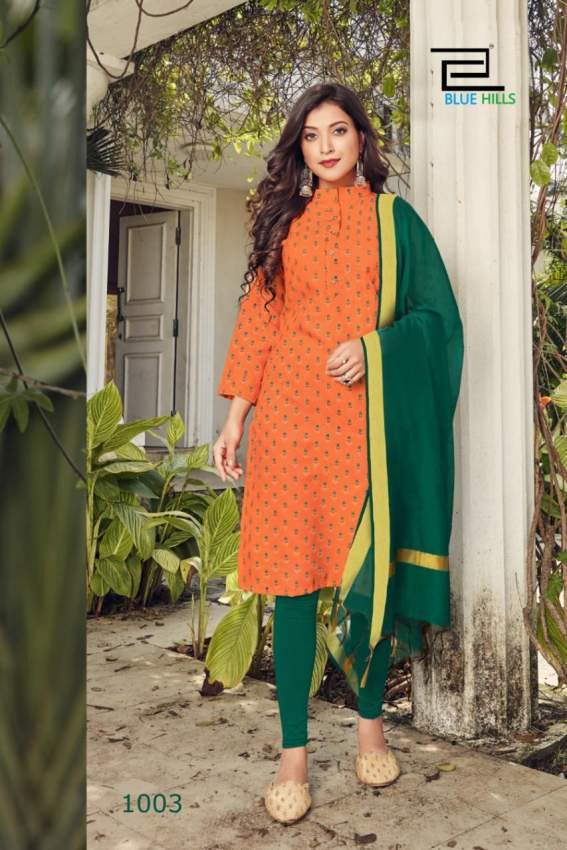 Kurti + Pant +Dupatta (Available in 3 colors)  on Aster Vender