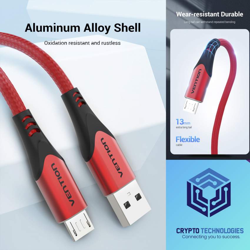 USB 2.0-A to Micro USB (Micro-B) - 2 - All Informatics Products  on Aster Vender