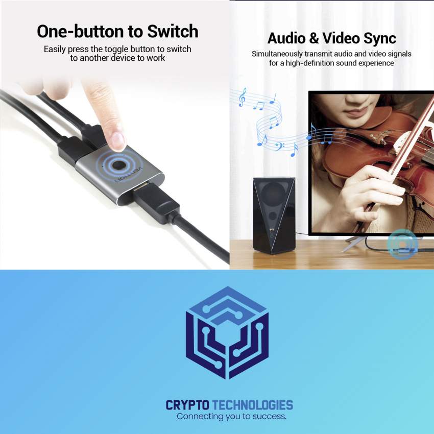 2-Port HDMI Bi-Direction Switcher Silver - 2 - All Informatics Products  on Aster Vender