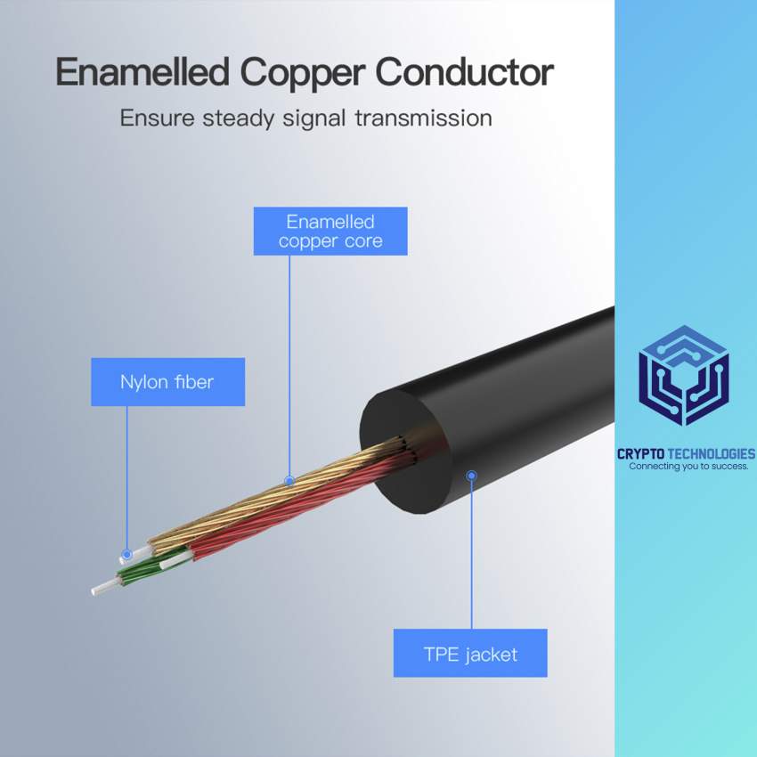 Type-C to 3.5mm Female Audio Cable 0.1M Black Metal Type - 8 - All Informatics Products  on Aster Vender