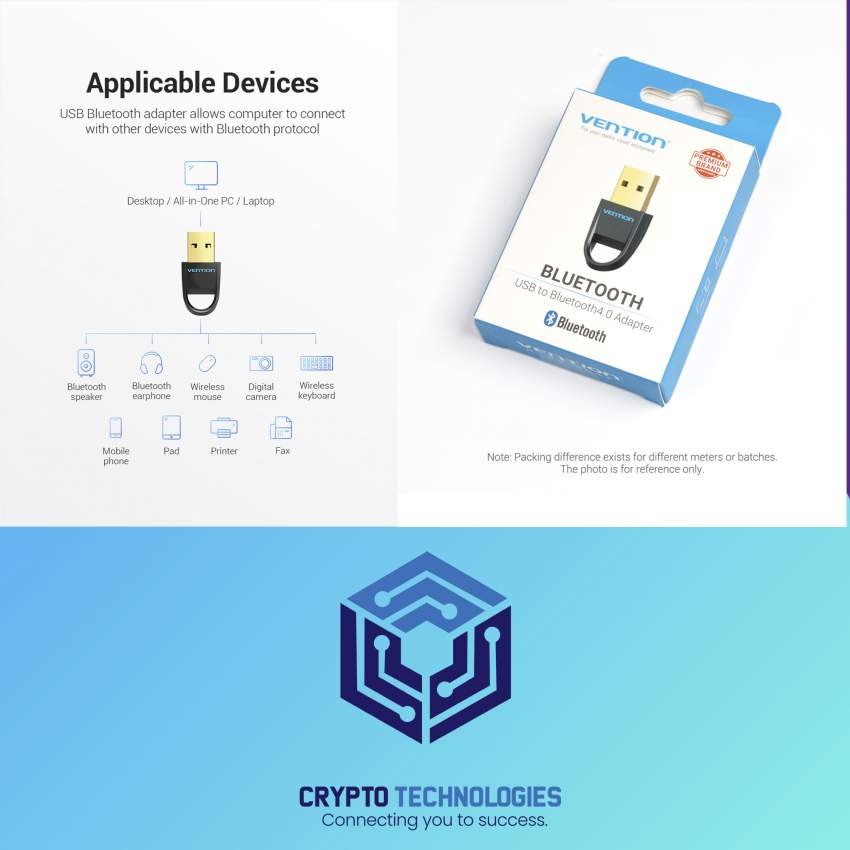 USB to Bluetooth4.0 Adapter Black - 9 - All Informatics Products  on Aster Vender