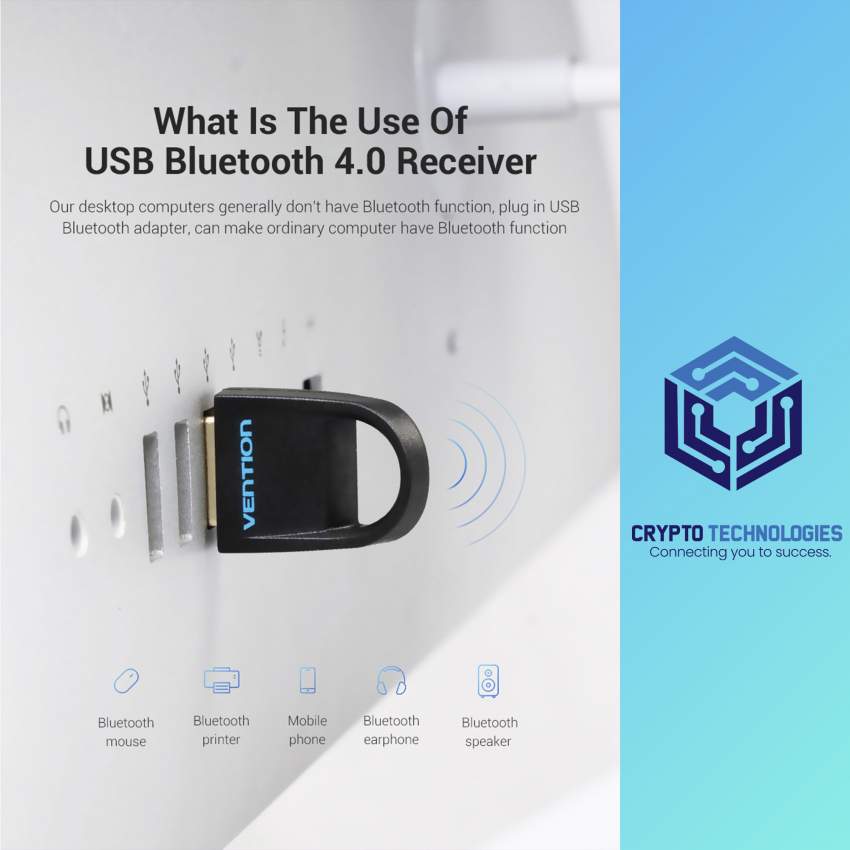 USB to Bluetooth4.0 Adapter Black - 4 - All Informatics Products  on Aster Vender