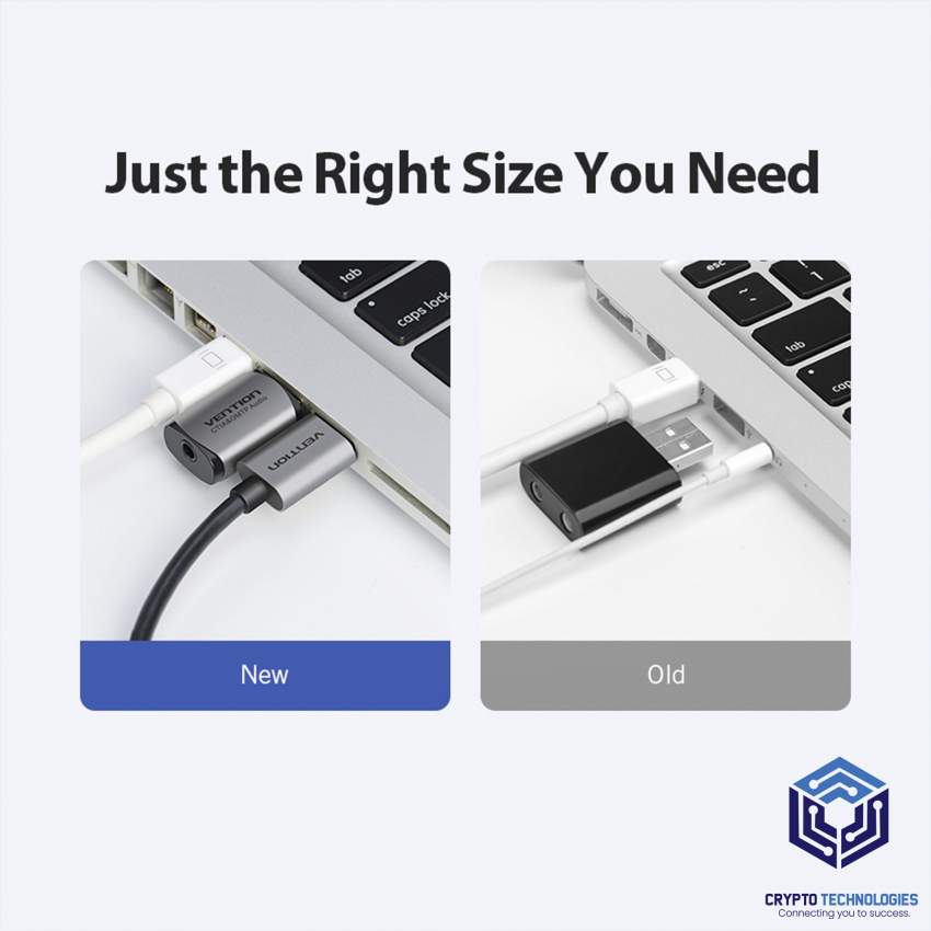 USB External Sound Card Gray Metal Type(OMTP-CTIA) - 2 - All Informatics Products  on Aster Vender