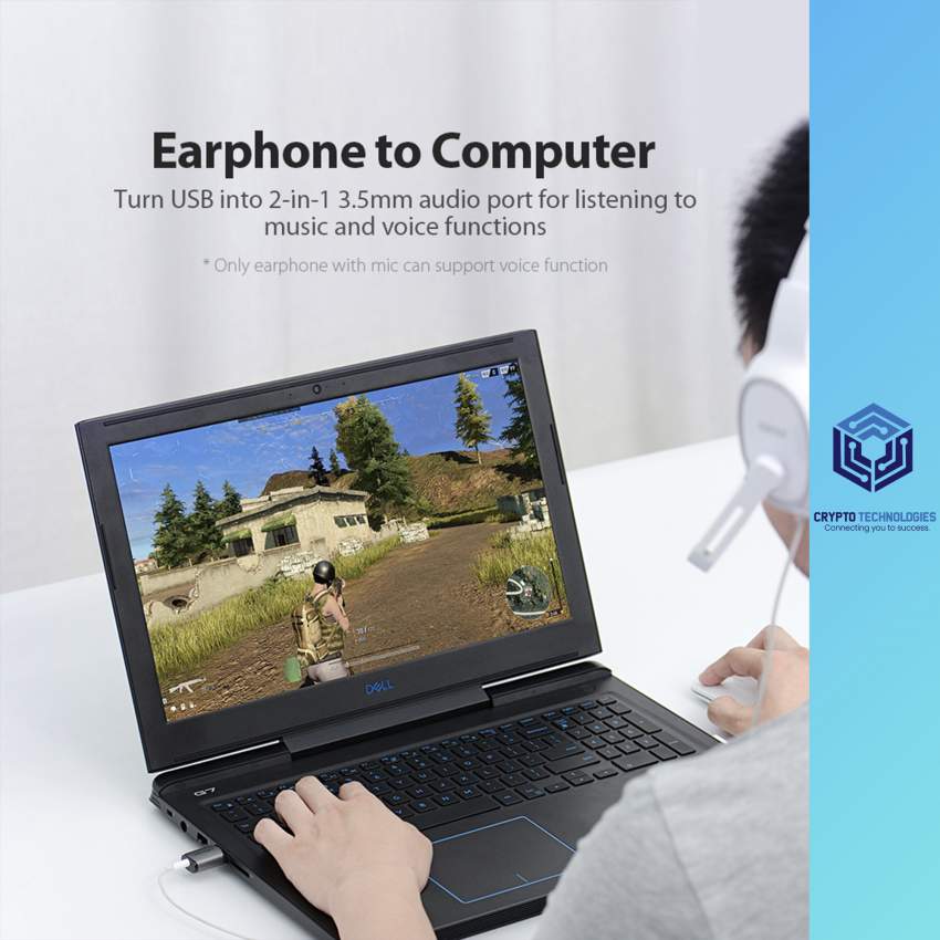 USB External Sound Card Gray Metal Type(OMTP-CTIA) - 3 - All Informatics Products  on Aster Vender