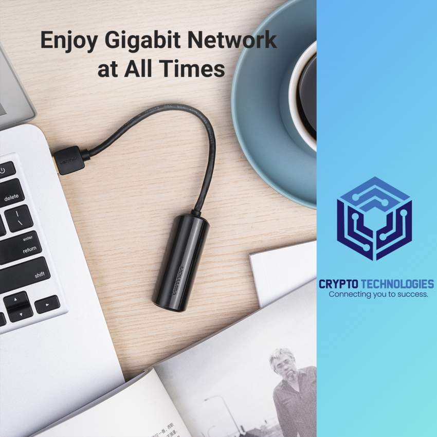 USB 3.0 to Gigabit Ethernet Adapter ABS Type Black 0.15m - 3 - All Informatics Products  on Aster Vender