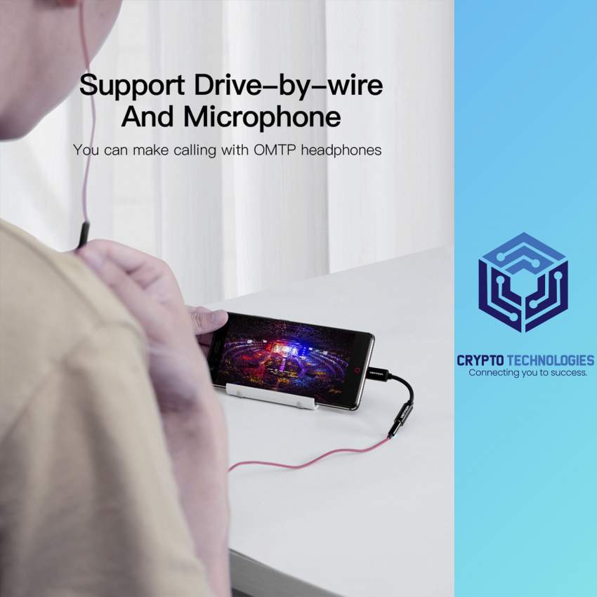 Type-C to 3.5mm Audio Cable 0.1m Aluminum Alloy Shell Black Metal Type - 9 - All Informatics Products  on Aster Vender