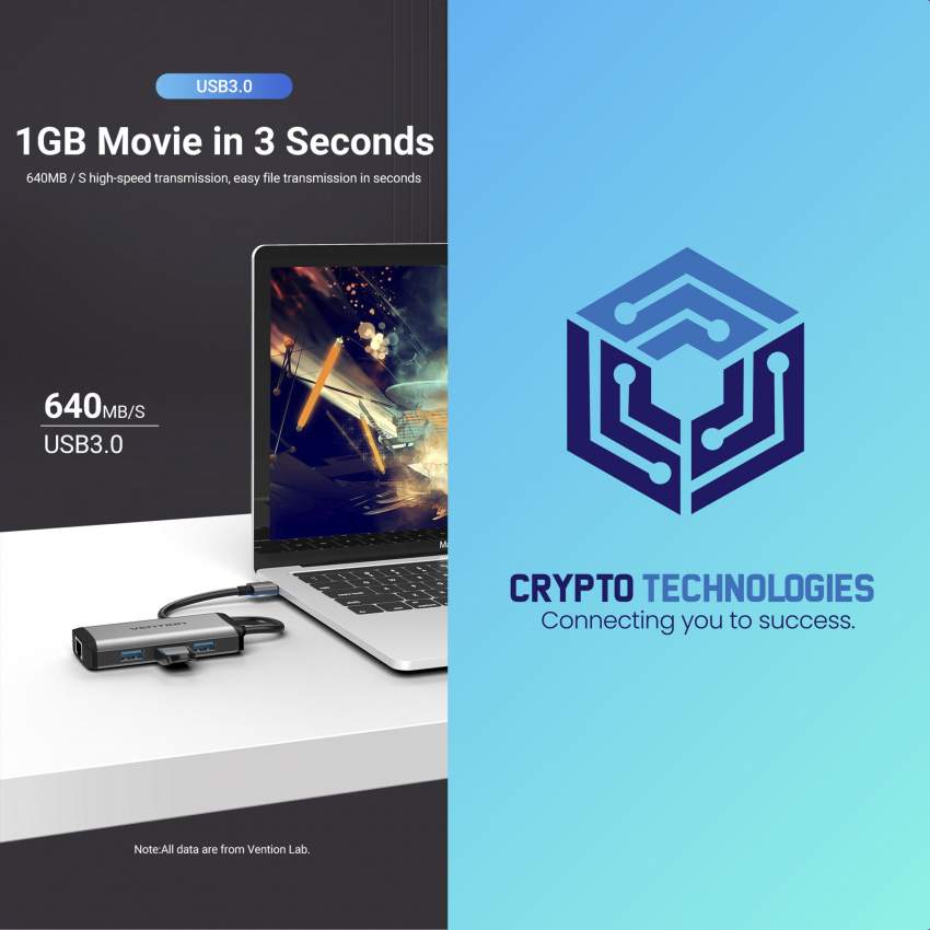 USB 3.0 to USB3.0*3/Gigabit Ethernet Docking Station - 3 - All Informatics Products  on Aster Vender