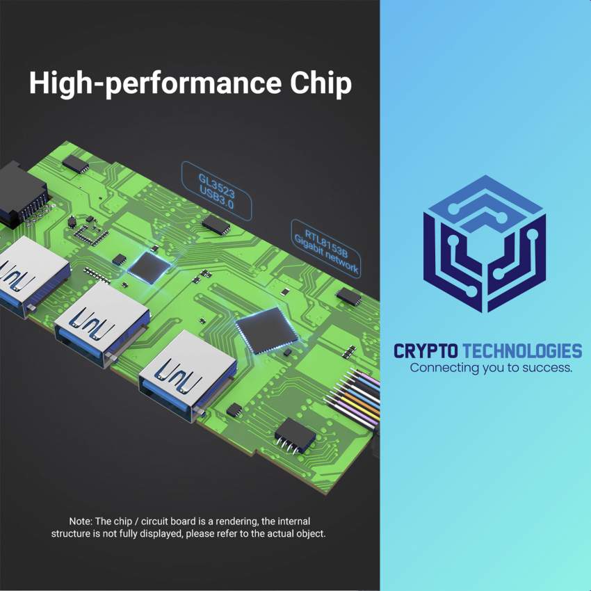 USB 3.0 to USB3.0*3/Gigabit Ethernet Docking Station - 7 - All Informatics Products  on Aster Vender