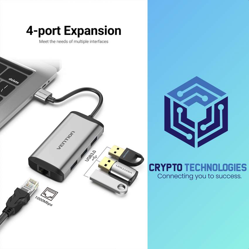 USB 3.0 to USB3.0*3/Gigabit Ethernet Docking Station - 1 - All Informatics Products  on Aster Vender