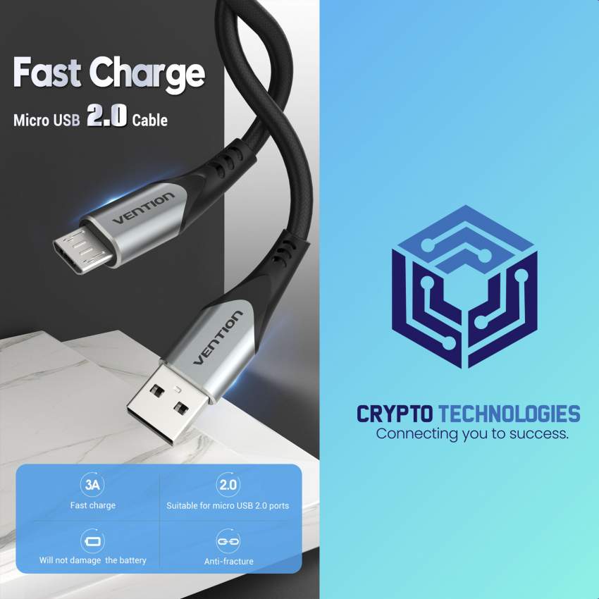 USB 2.0-A to Micro USB (Micro-B) - 0 - All Informatics Products  on Aster Vender