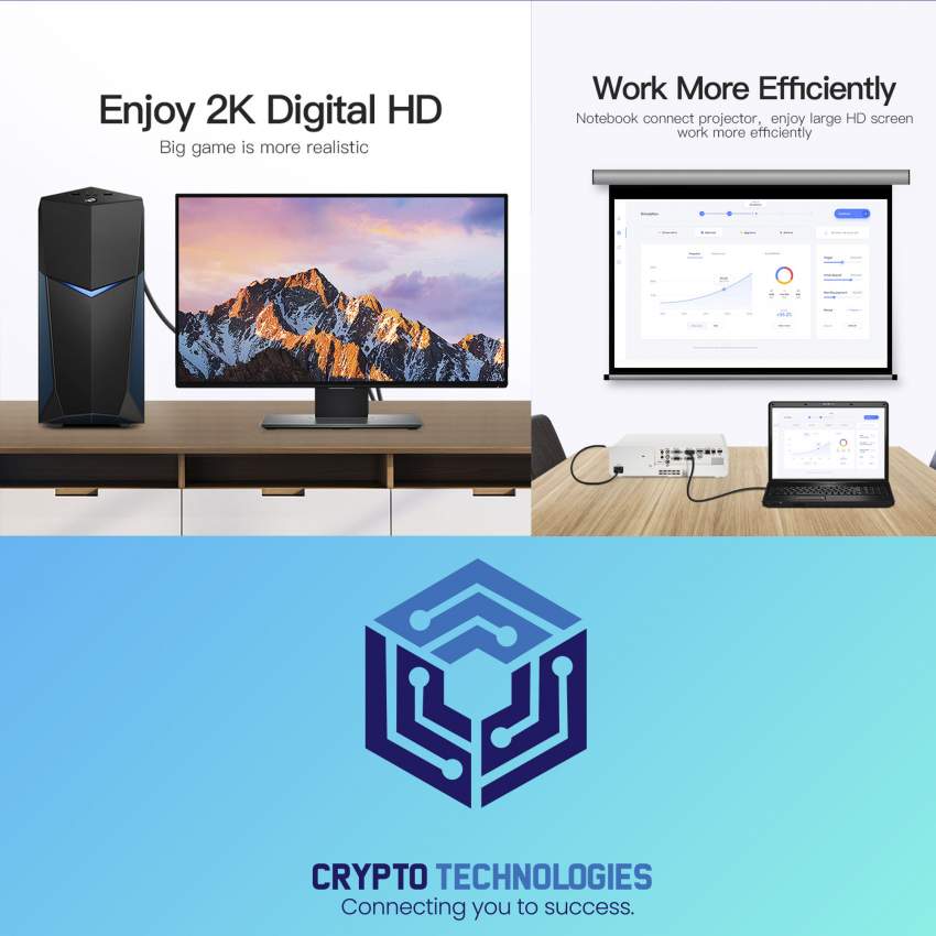 DVI(24+1) Male to Male Cable Color Black - 8 - All Informatics Products  on Aster Vender