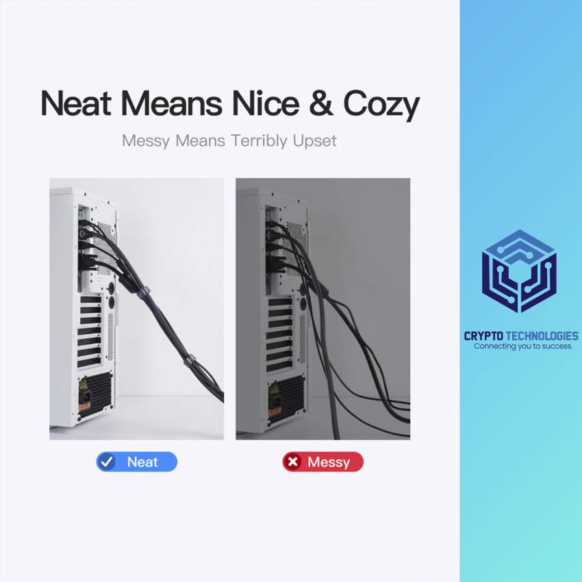 Nylon Blended Cable Winder - Cable Tie 5M Black - 5 - All Informatics Products  on Aster Vender