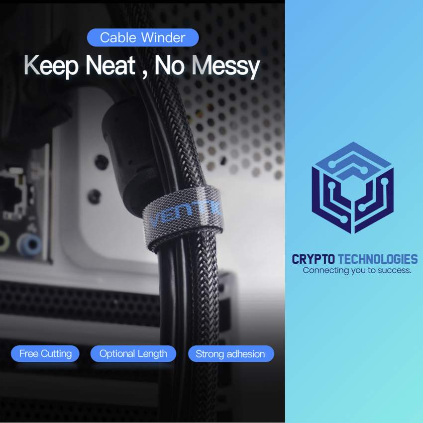 Nylon Blended Cable Winder - Cable Tie 5M Black - 3 - All Informatics Products  on Aster Vender