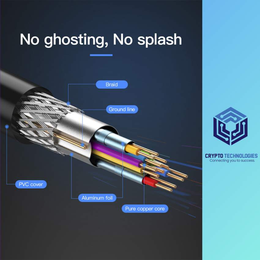 DVI(24+5) to VGA Cable - Color Black - 7 - All Informatics Products  on Aster Vender