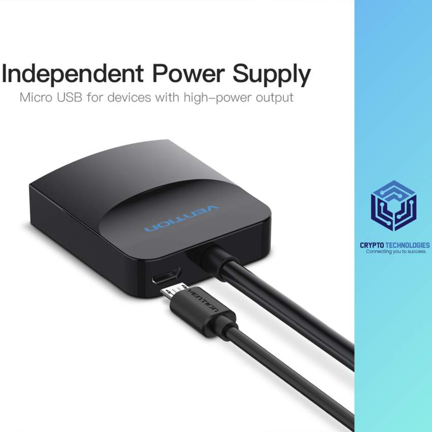 DVI to VGA Converter 0.15M Black Metal Type - 2 - All Informatics Products  on Aster Vender