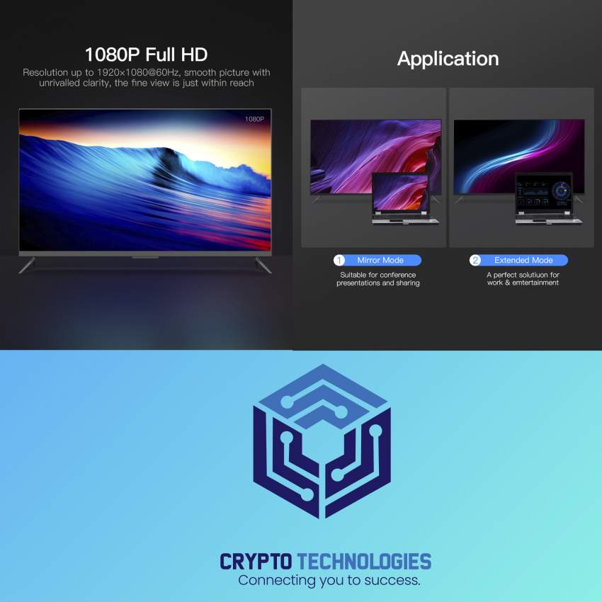 DVI to VGA Converter 0.15M Black Metal Type - 5 - All Informatics Products  on Aster Vender