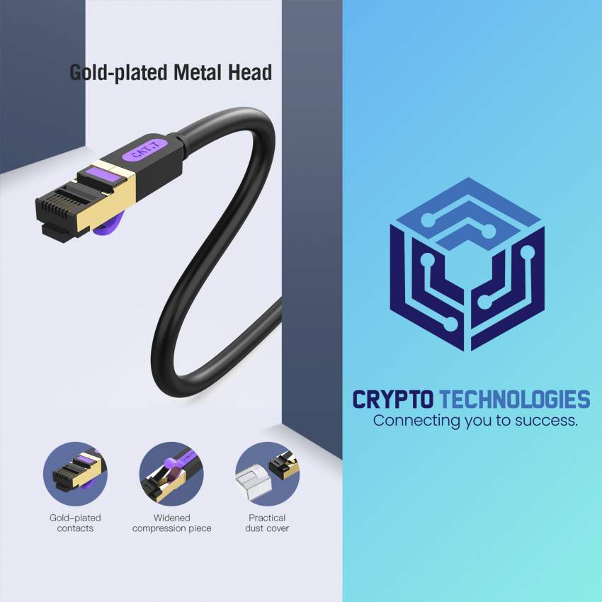 Cat.7 SSTP (Screened Shielded Twisted Pair) Patch Cable - Black - 1 - All Informatics Products  on Aster Vender