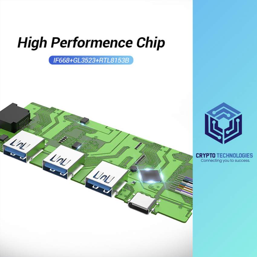 Type-C to USB3.0*3/Gigabit Ethernet/PD Docking Station - 5 - All Informatics Products  on Aster Vender