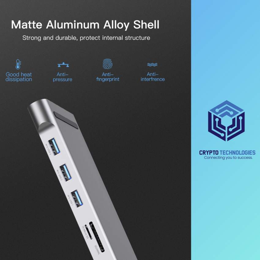 Type-C Male to USB3.0 Female A/HDMI Female A/VGA Female/RJ45 /SD/TF/3. - 6 - All Informatics Products  on Aster Vender