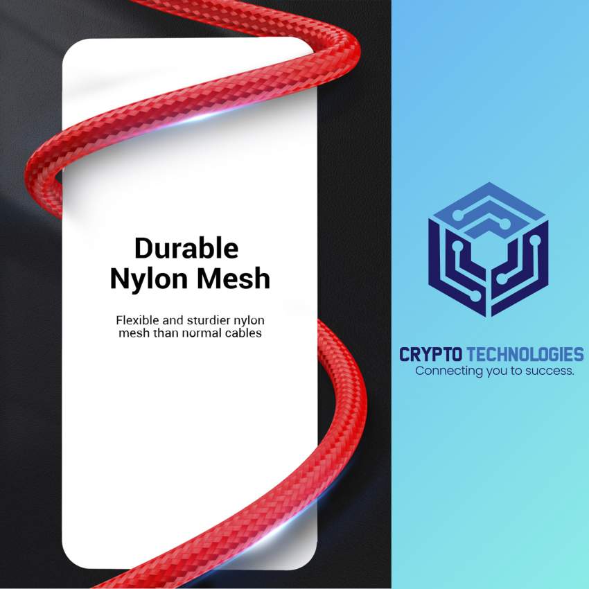 USB-C to USB 2.0-A Male Charger Cable (3A) Red 1M Aluminum Alloy Type - 4 - All Informatics Products  on Aster Vender