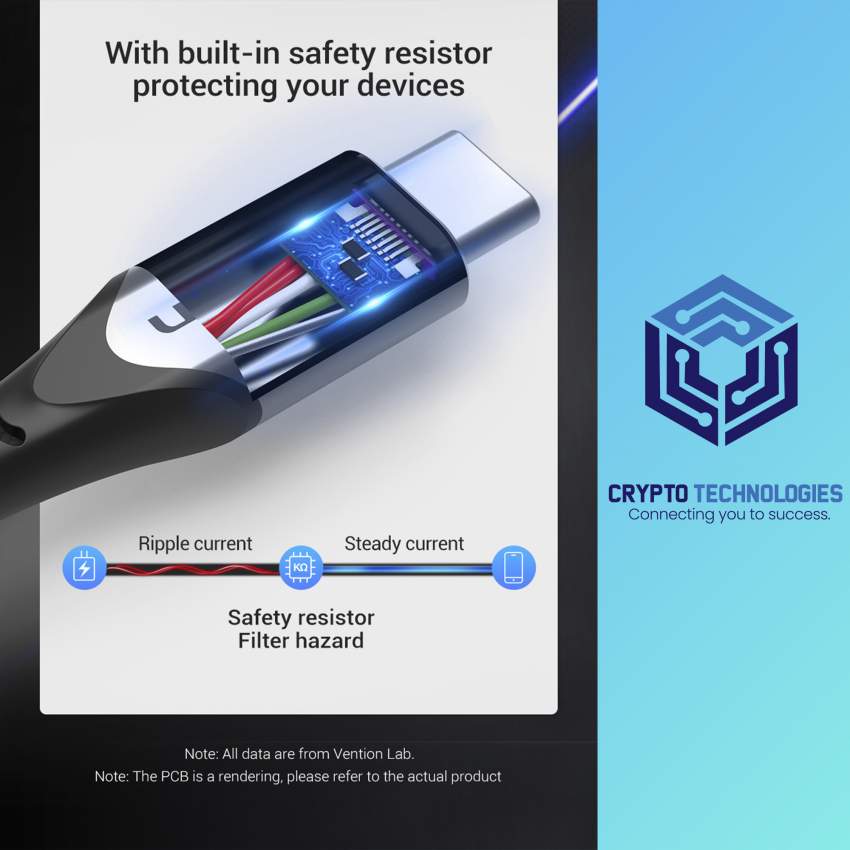 USB-C to USB 2.0-A Male 5A Fast Charger Cable Gray - Aluminum Alloy Ty - 4 - All Informatics Products  on Aster Vender